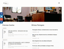 Tablet Screenshot of espacoviveka.com.br